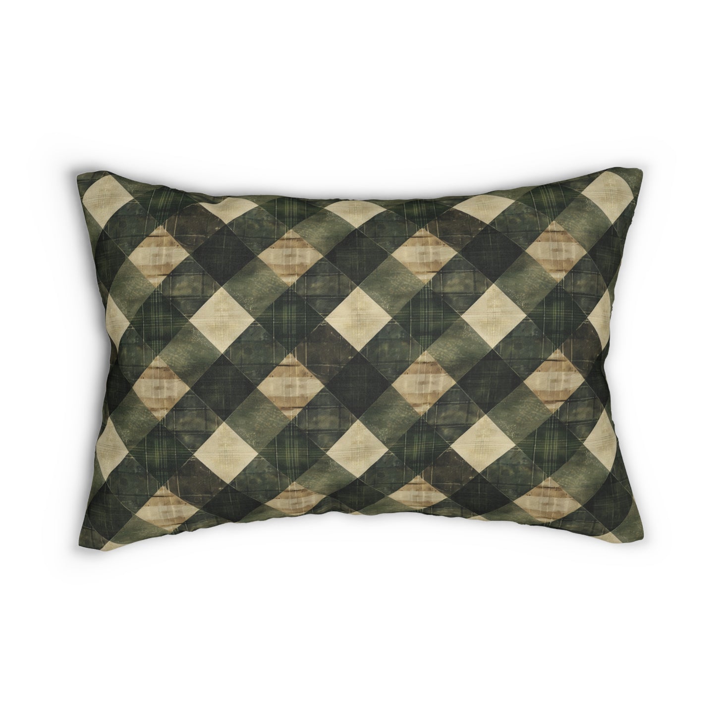 Spun Polyester Lumbar Pillow