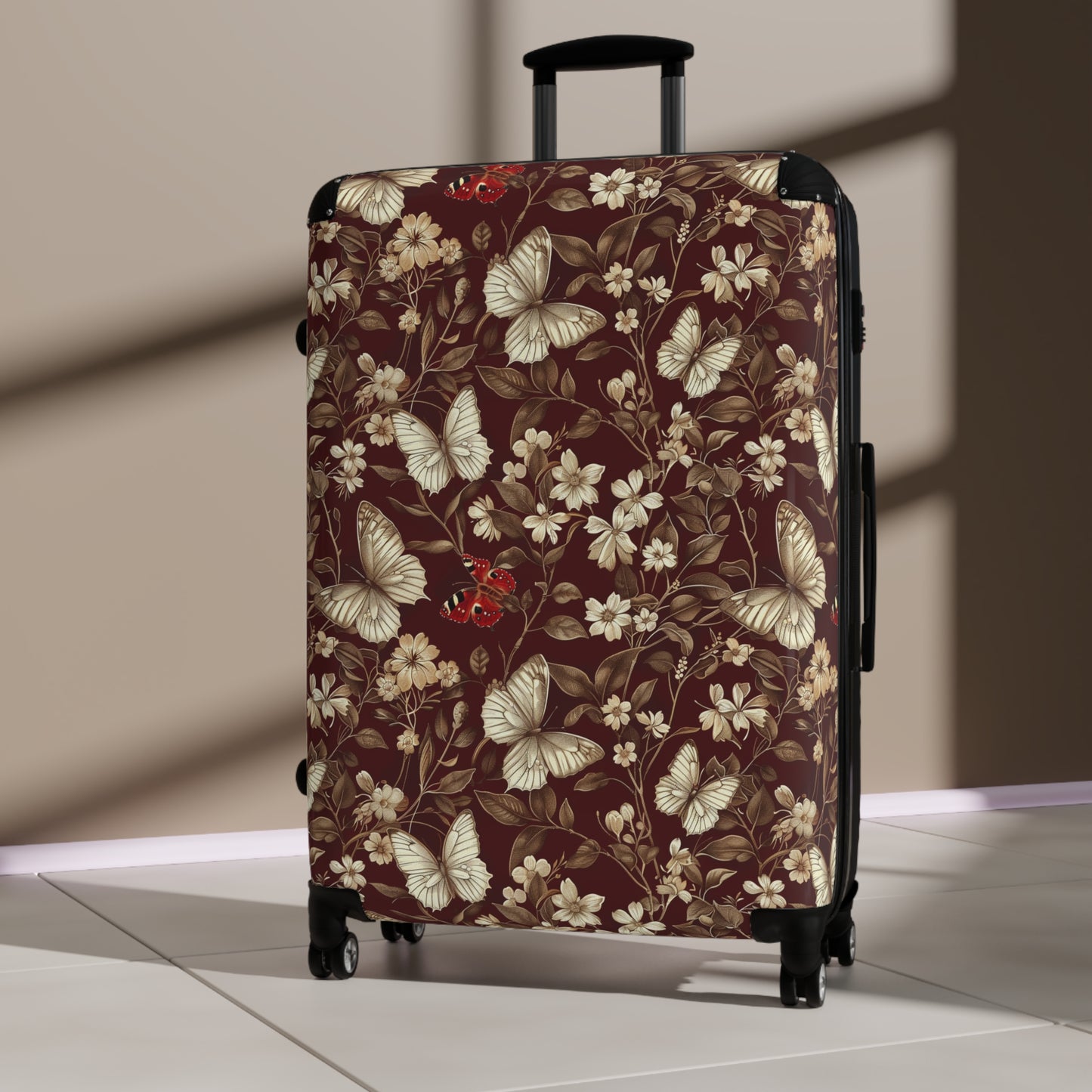 Butterfly Tapestry Designer Suitcase