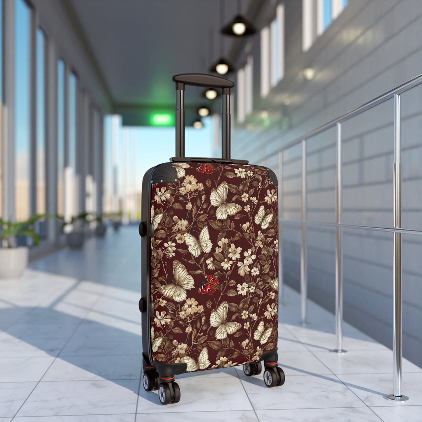 Butterfly Tapestry Designer Suitcase
