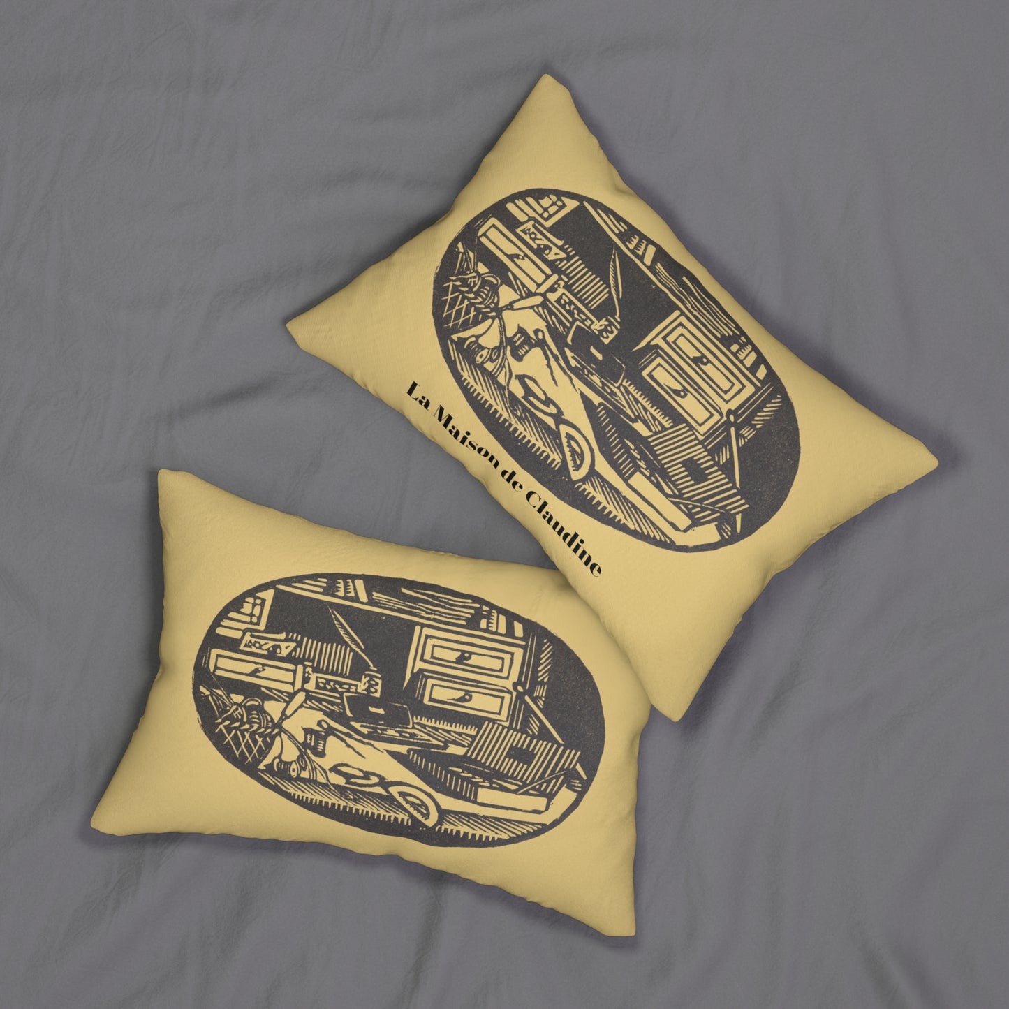 La Maison de Claudine - Lumbar Pillow