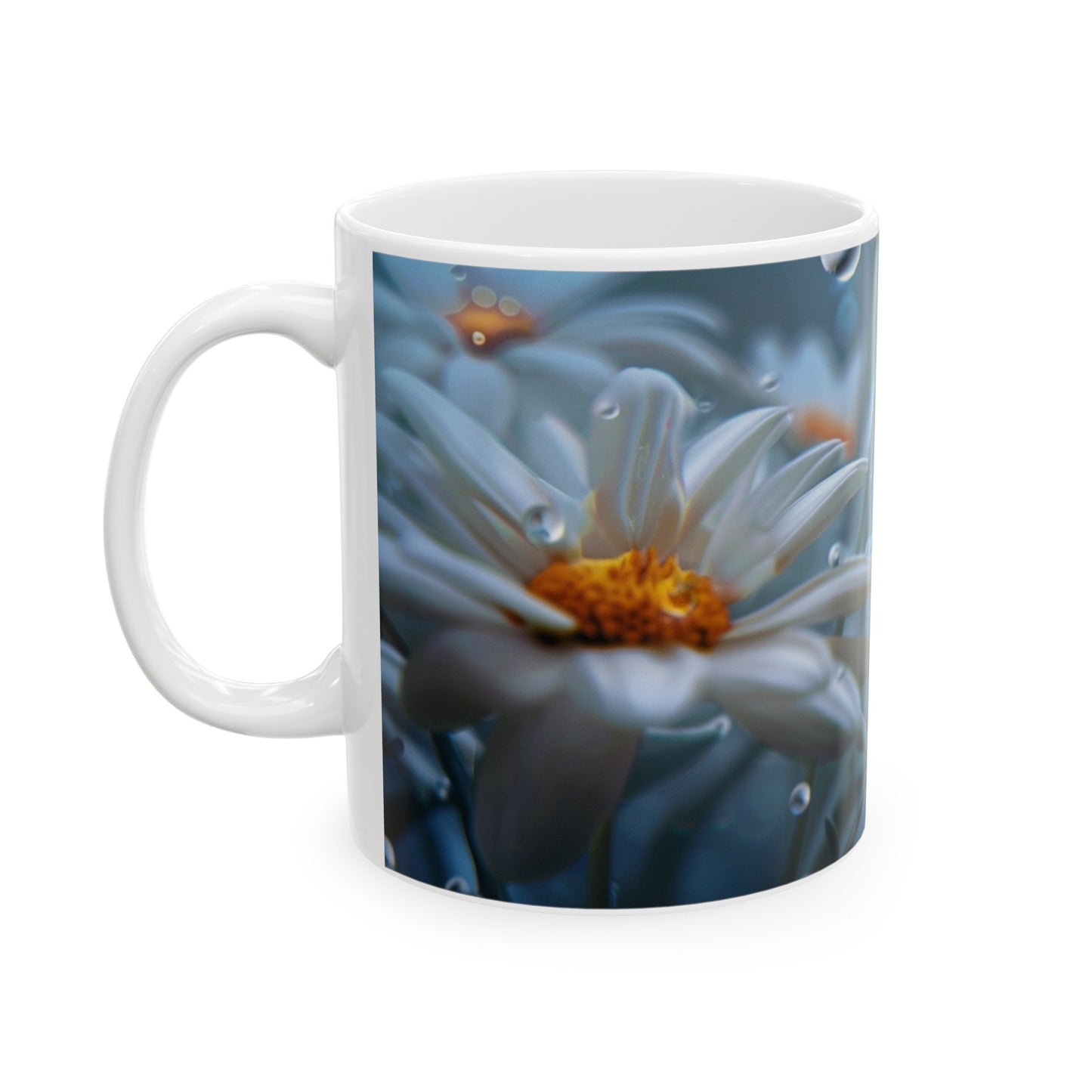 Friendly Daisies - Ceramic Mug, 11oz