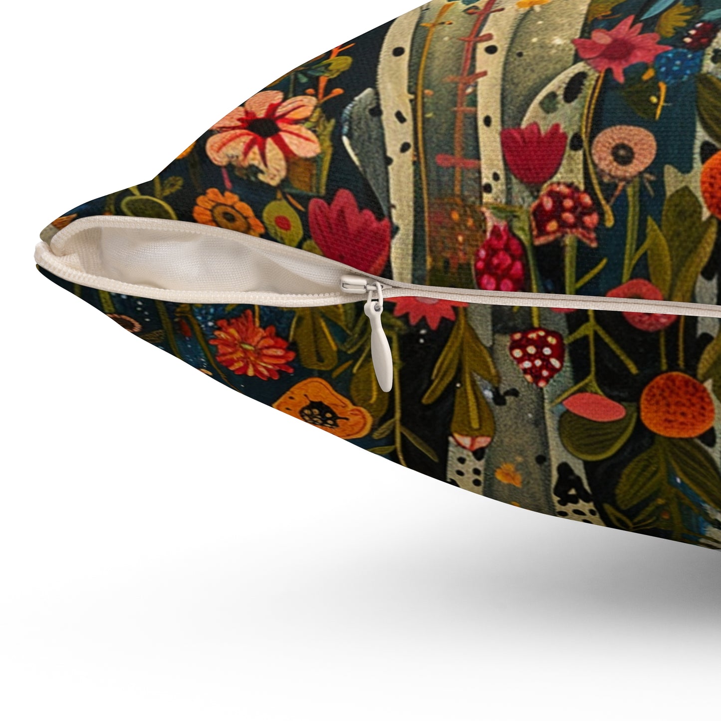 Spun Polyester Square Pillow
