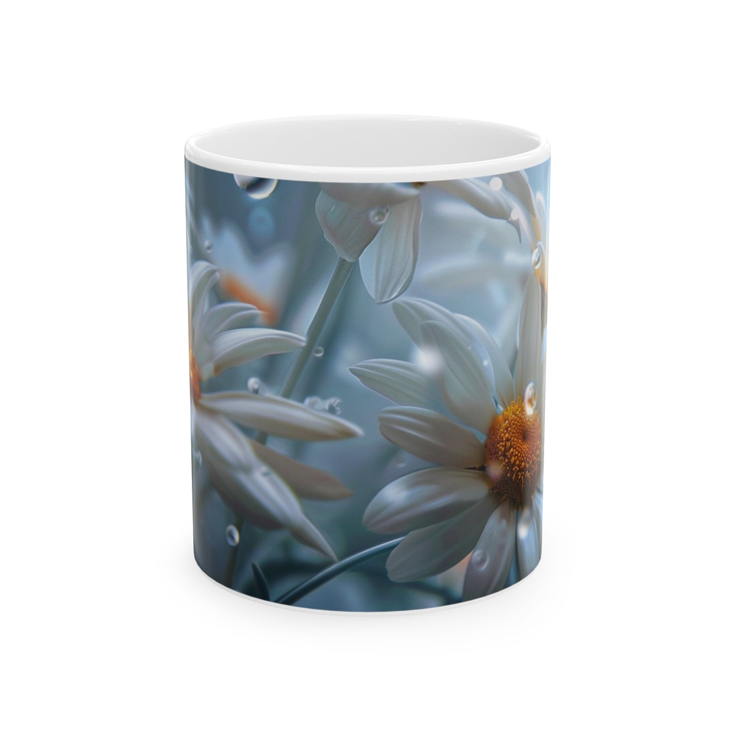 Friendly Daisies - Ceramic Mug, 11oz