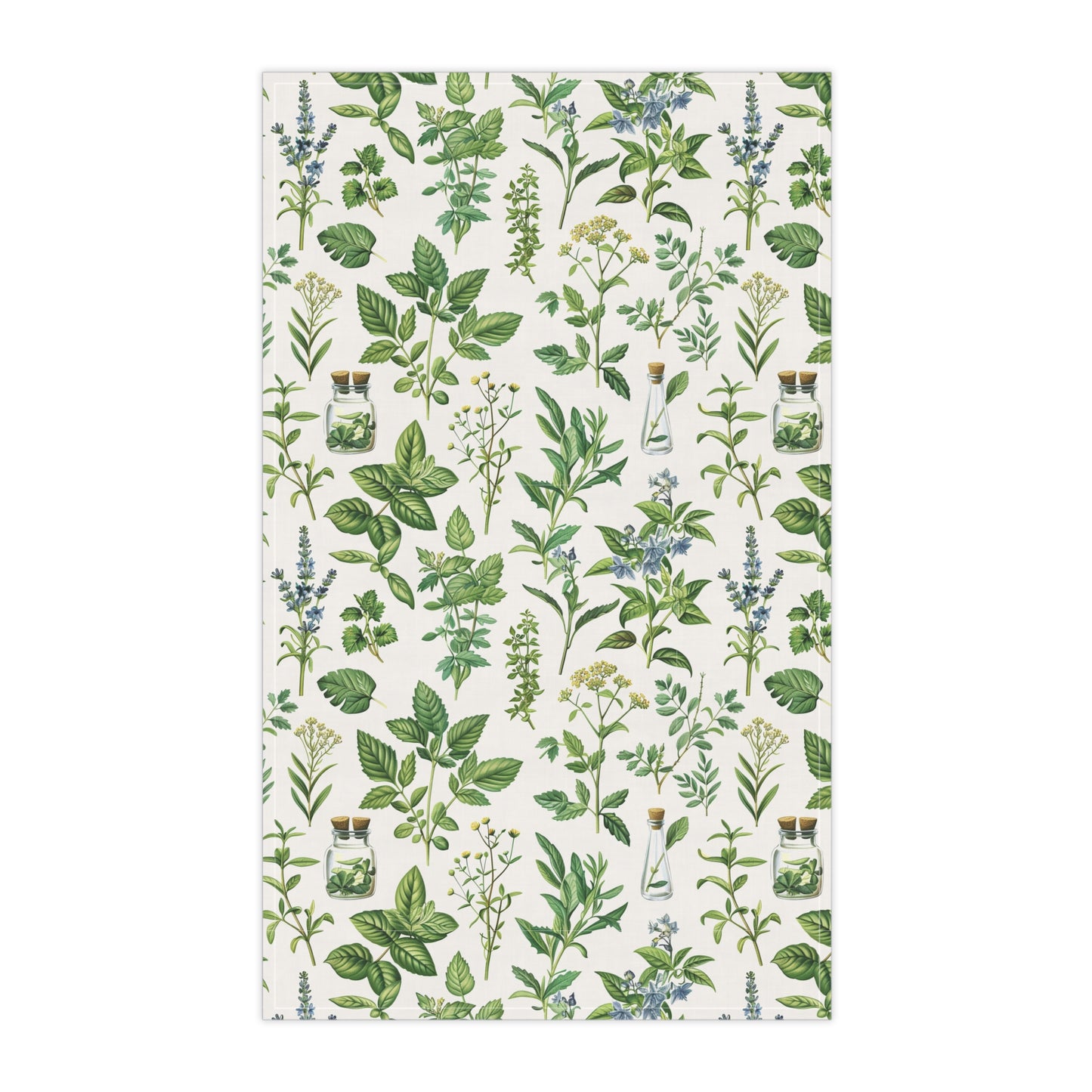 Cooking with Herbs - Kitchen Towel