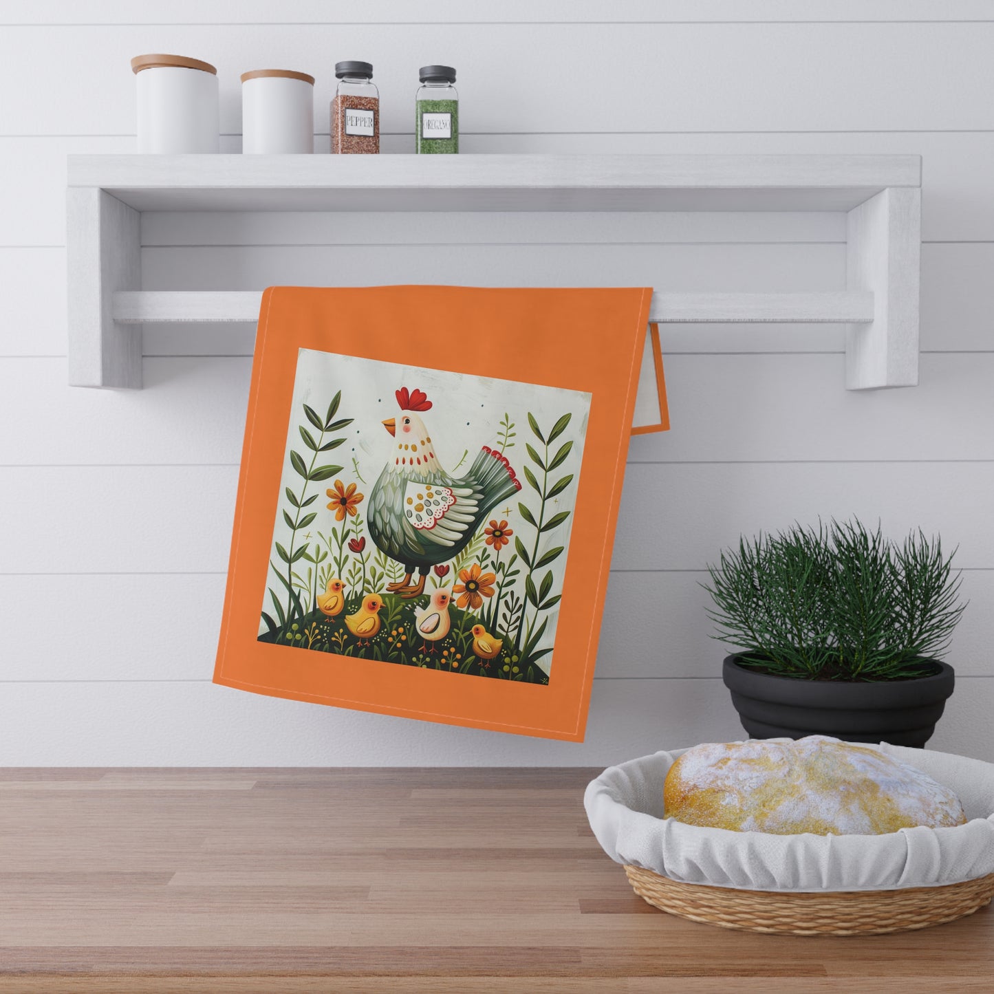 Chicken and Chicks 2 - Kitchen Towel