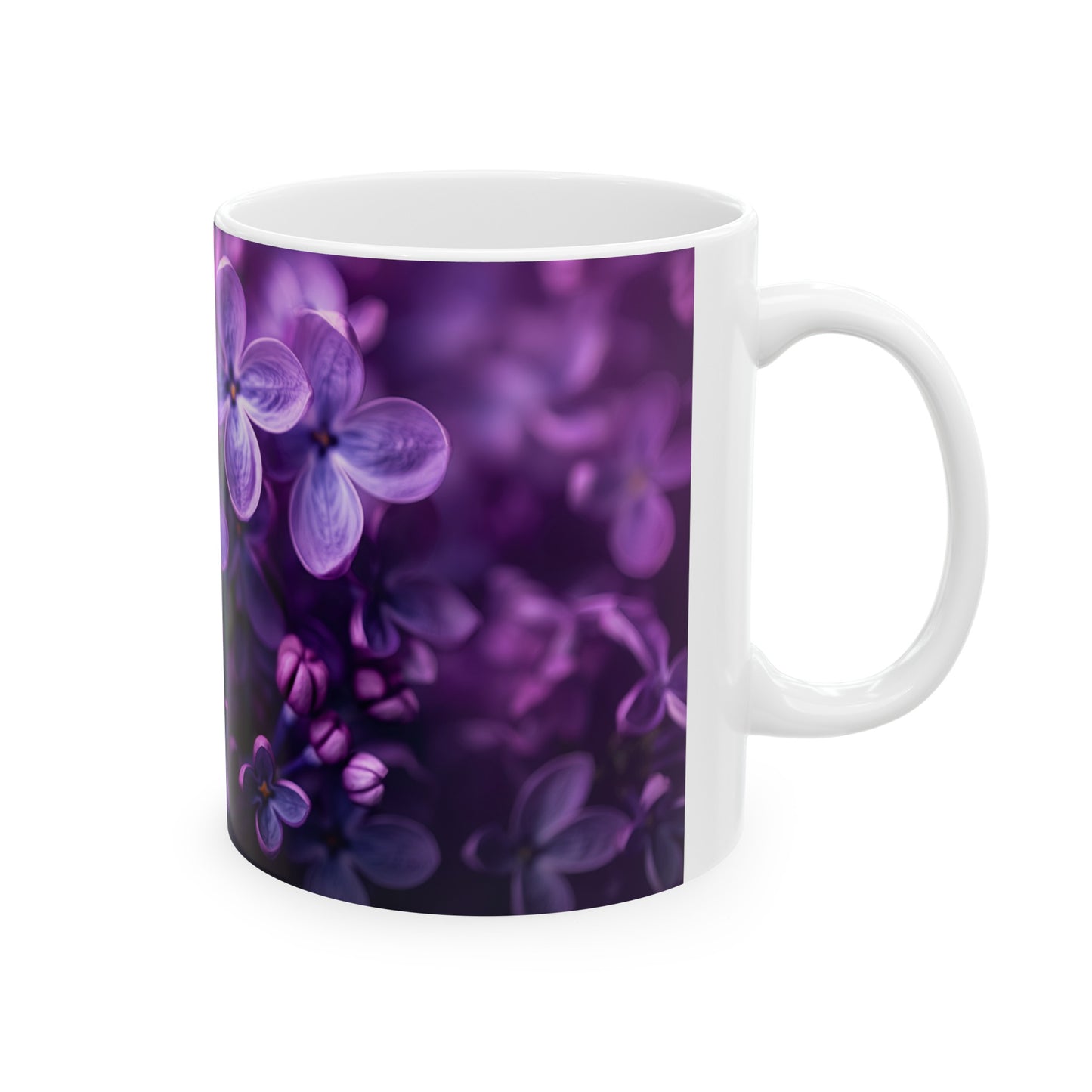 Glorious Lilac - Ceramic Mug, 11oz