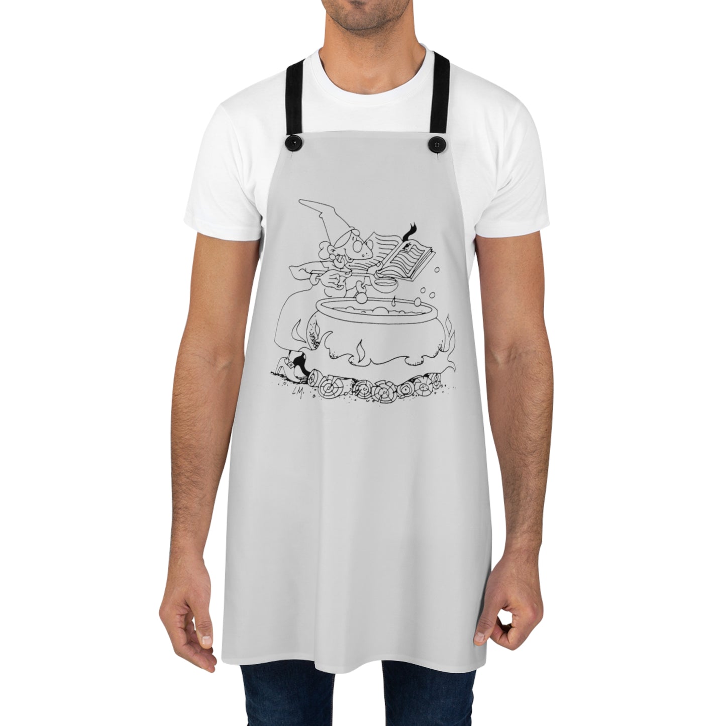Witch Brings Magic in the Kitchen Apron