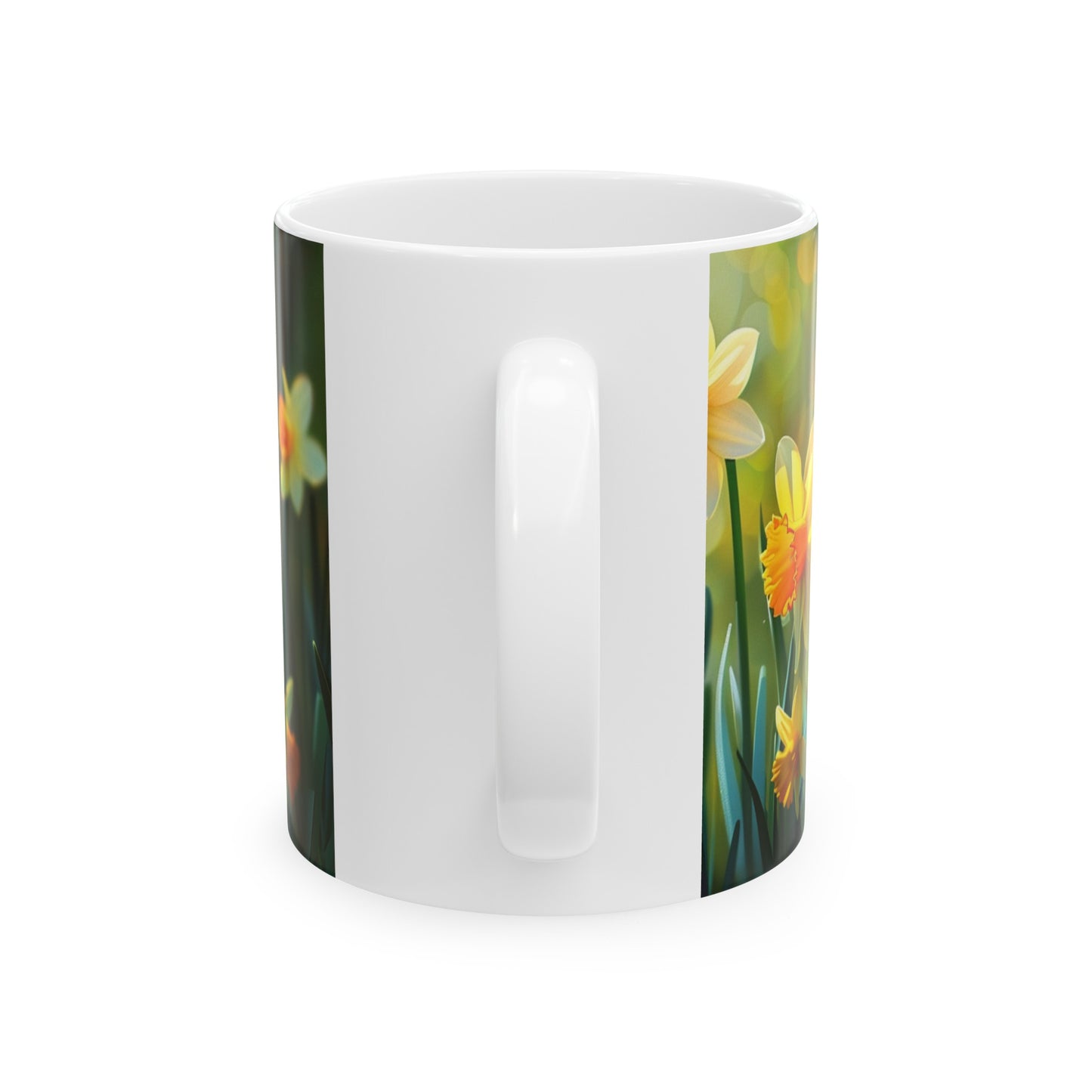 Early Spring Daffodils - Ceramic Mug, 11oz
