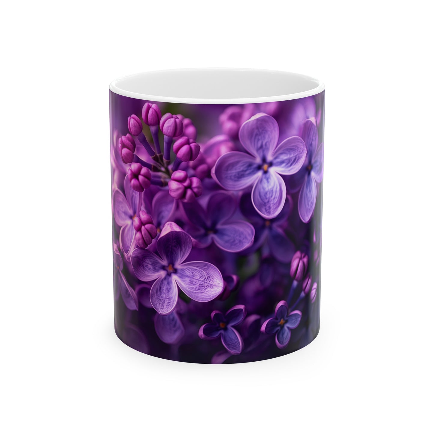 Glorious Lilac - Ceramic Mug, 11oz