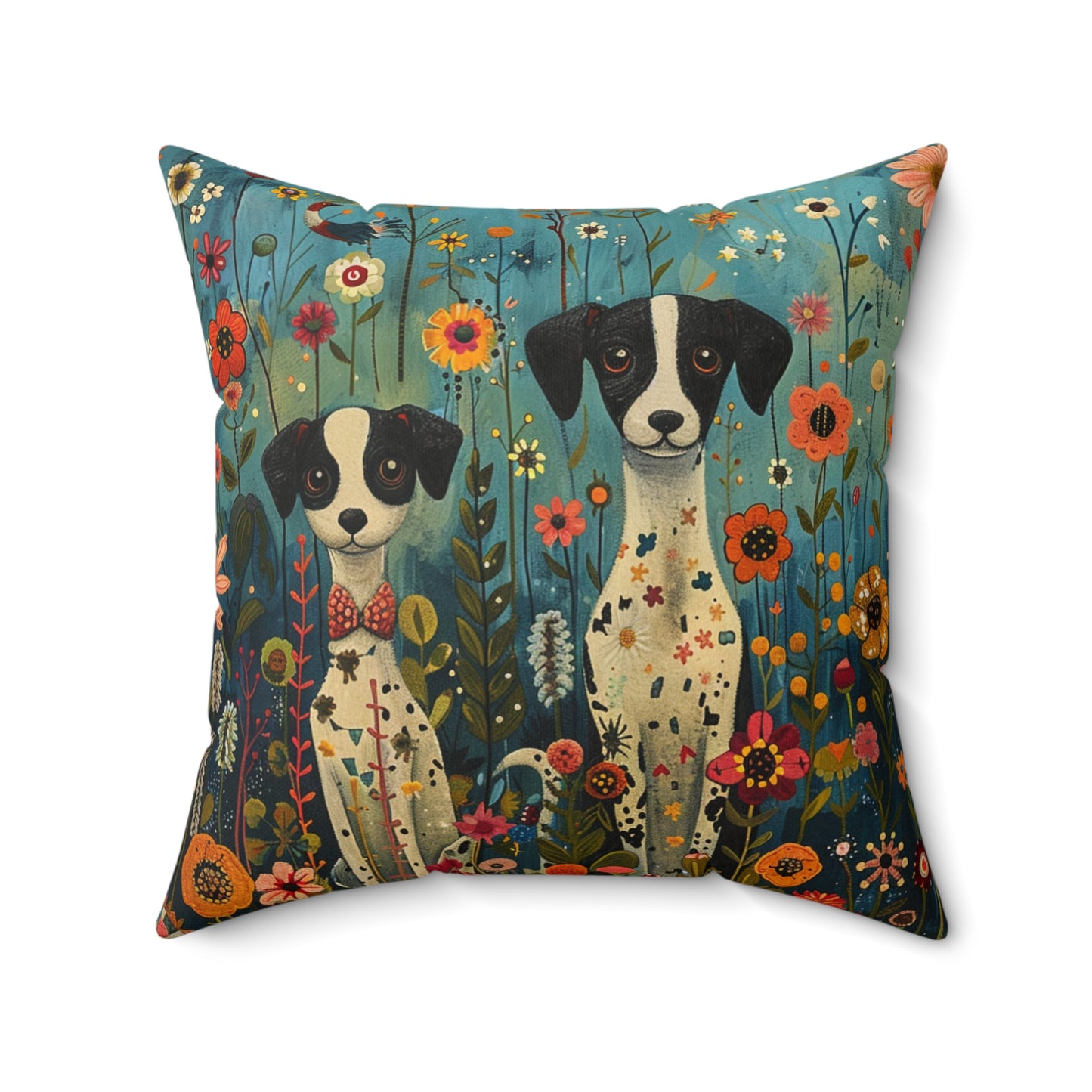 Spun Polyester Square Pillow