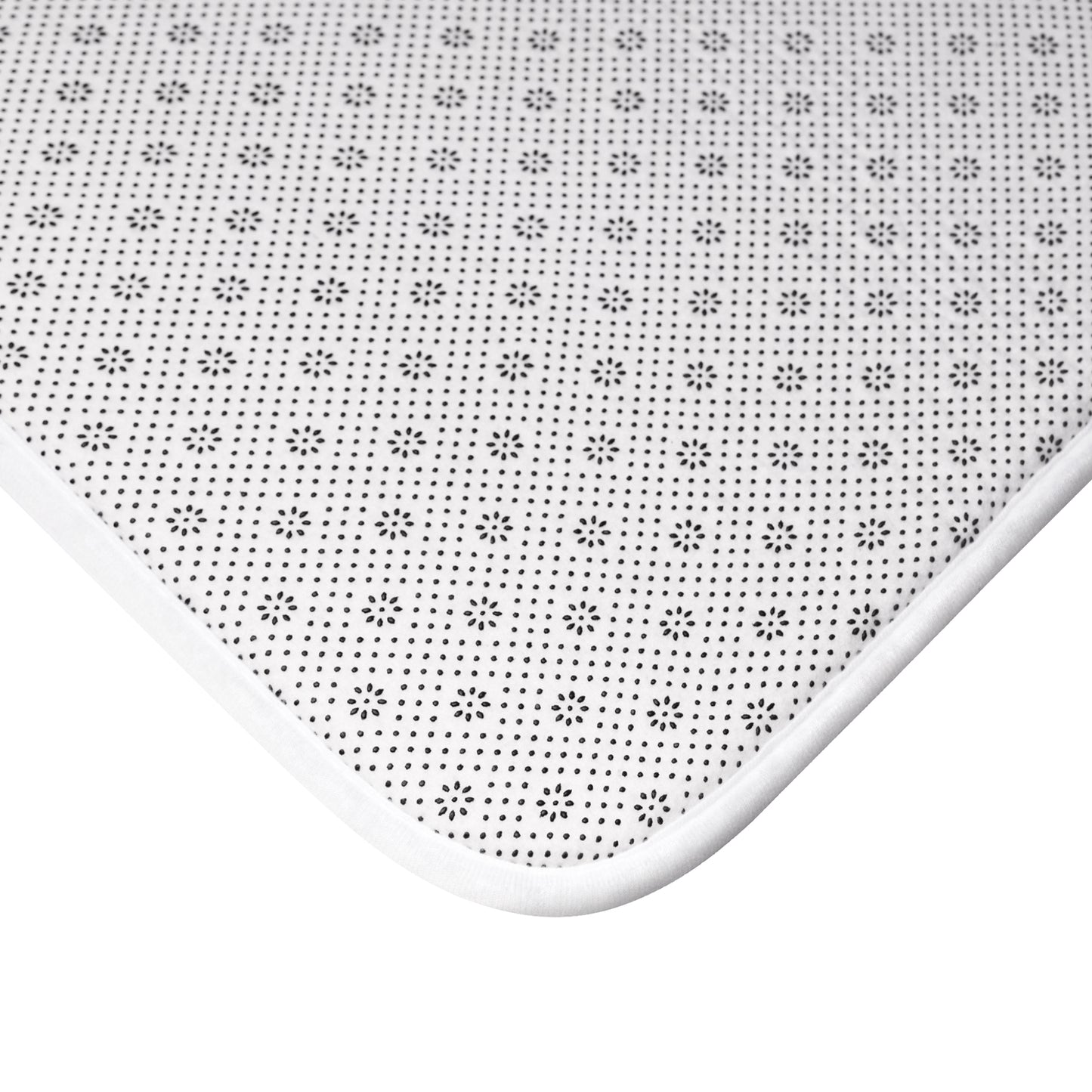 Japandi Floral Bath Mat