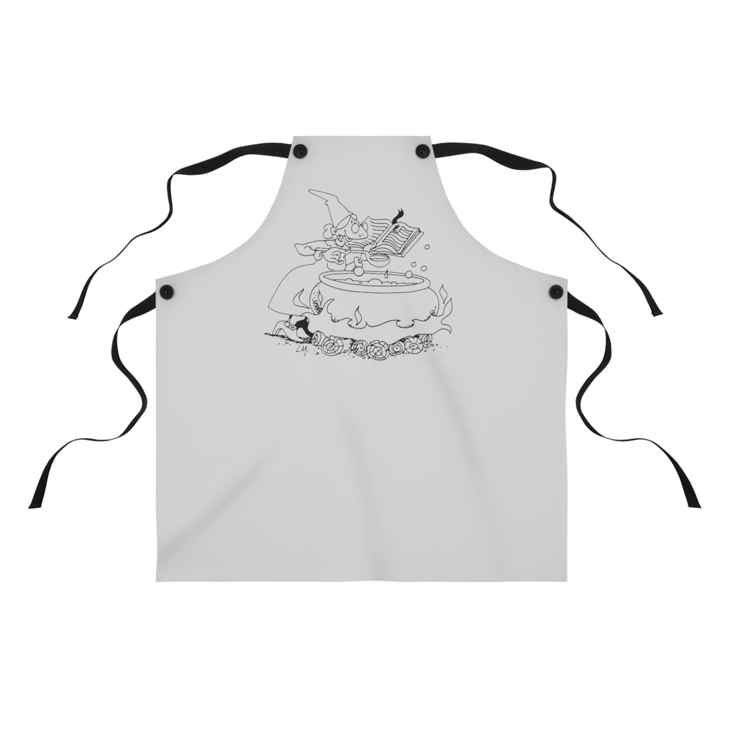 Witch Brings Magic in the Kitchen Apron