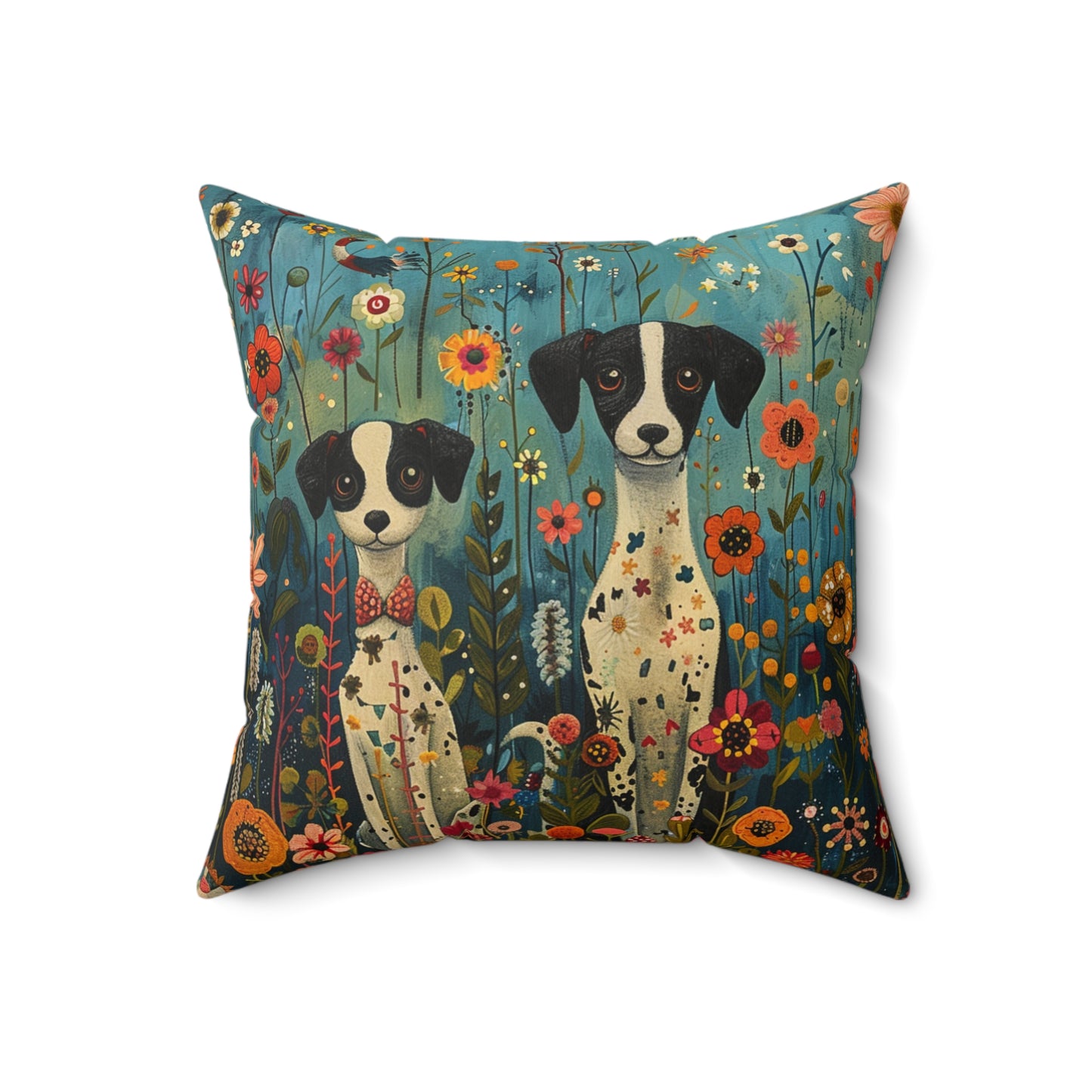 Spun Polyester Square Pillow