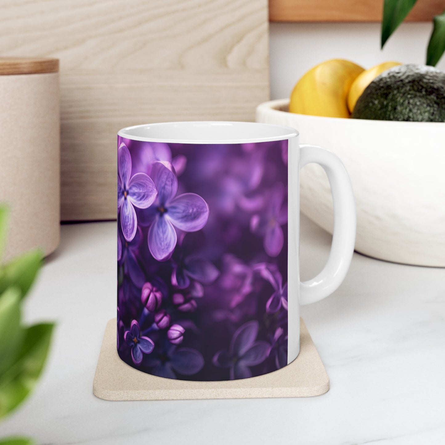 Glorious Lilac - Ceramic Mug, 11oz