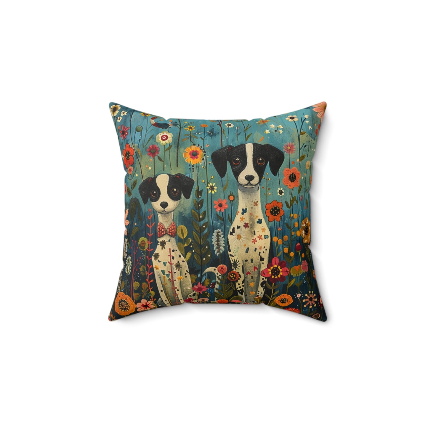 Spun Polyester Square Pillow