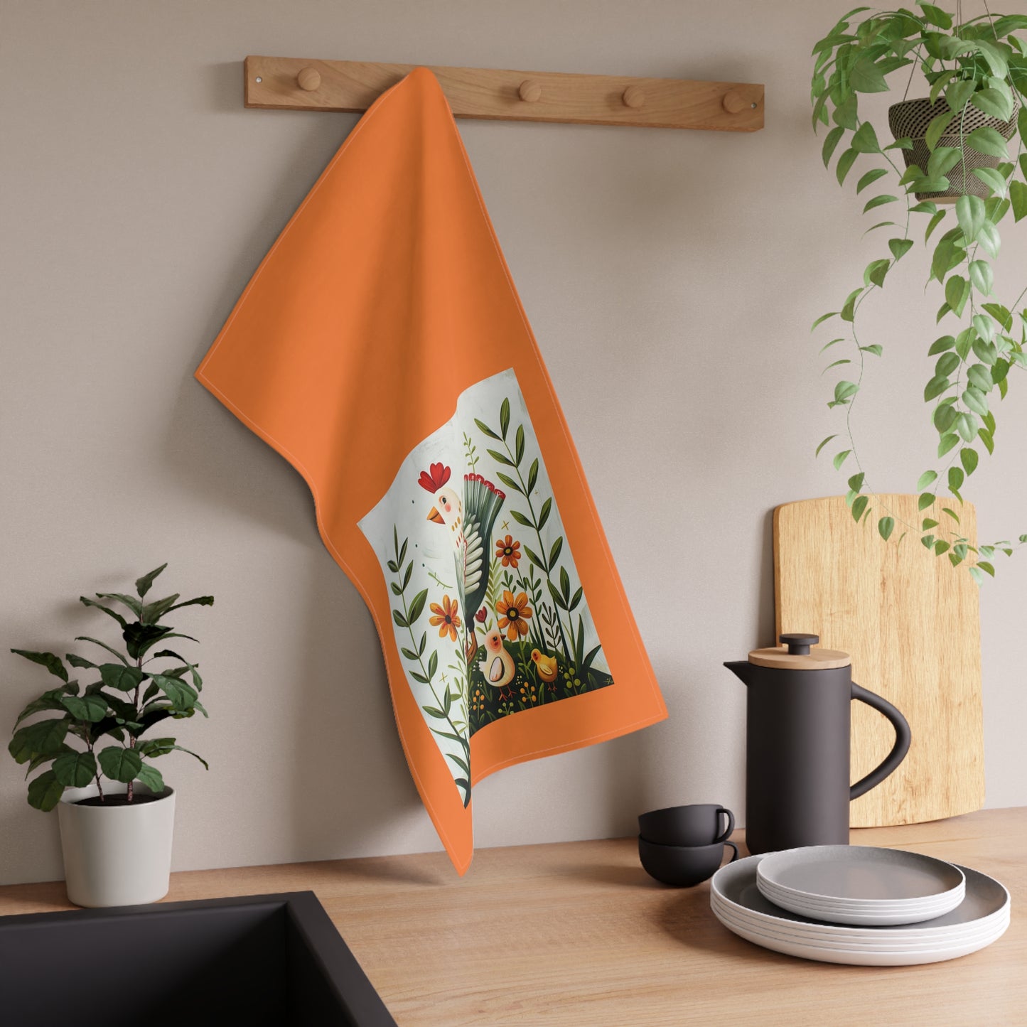 Chicken and Chicks 2 - Kitchen Towel