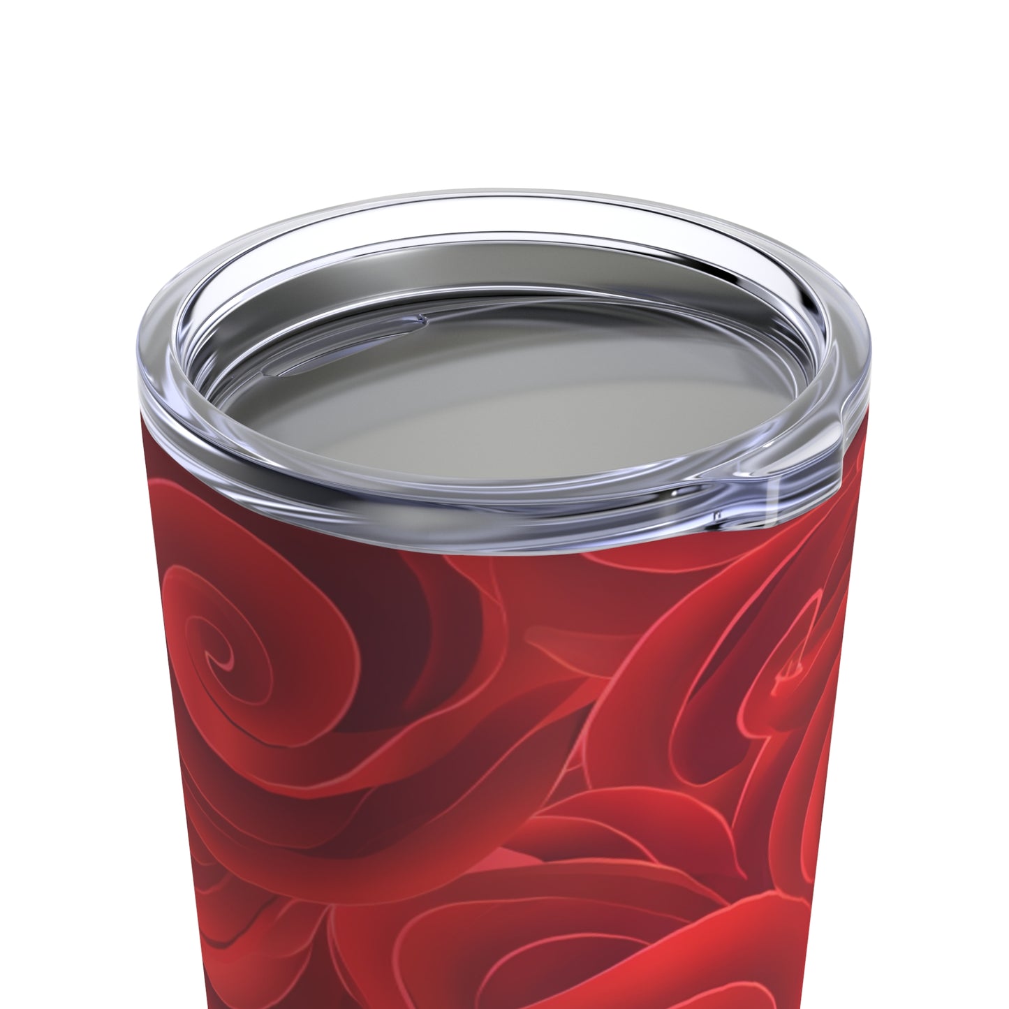 Red on Red Swirls Designer Tumbler 20oz