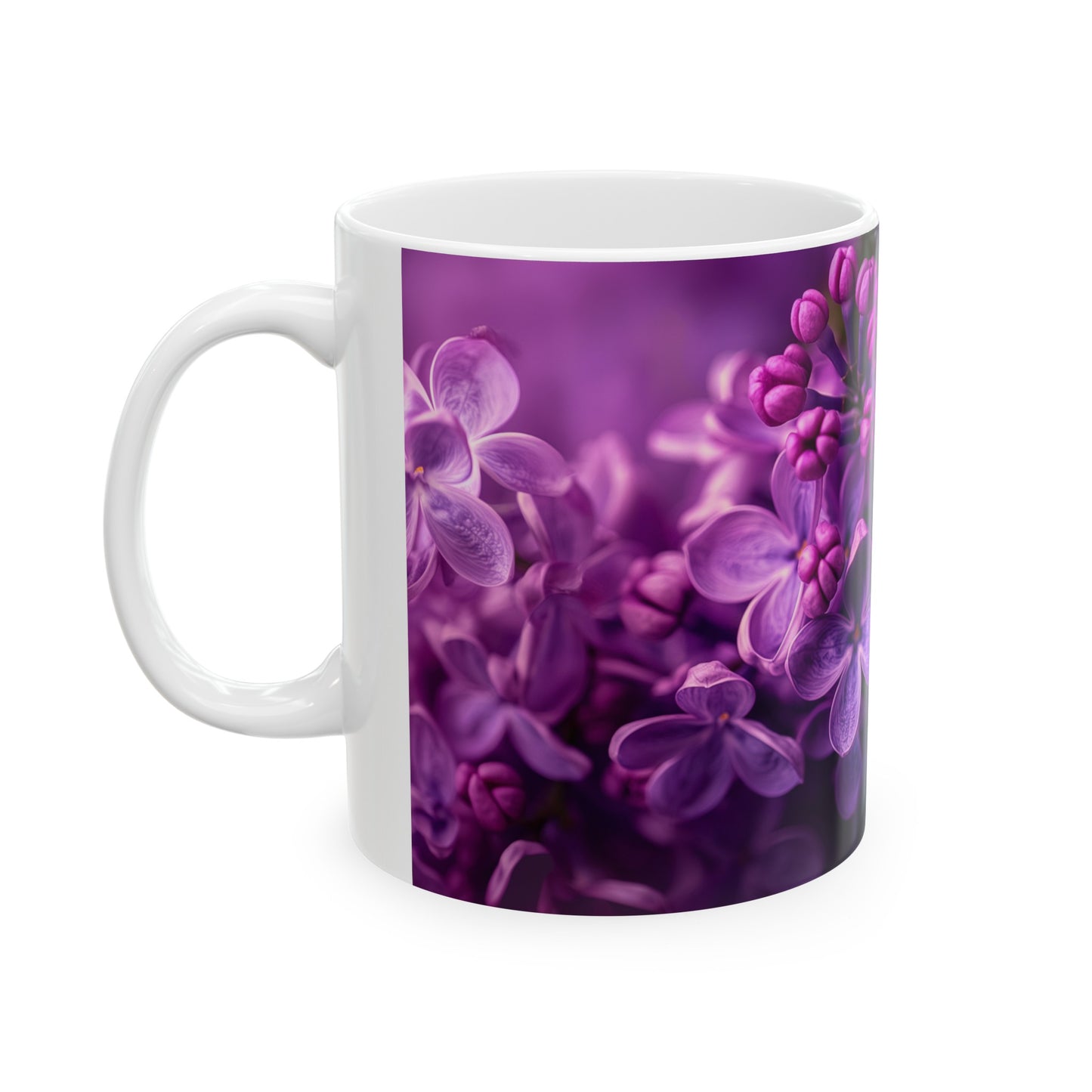 Glorious Lilac - Ceramic Mug, 11oz