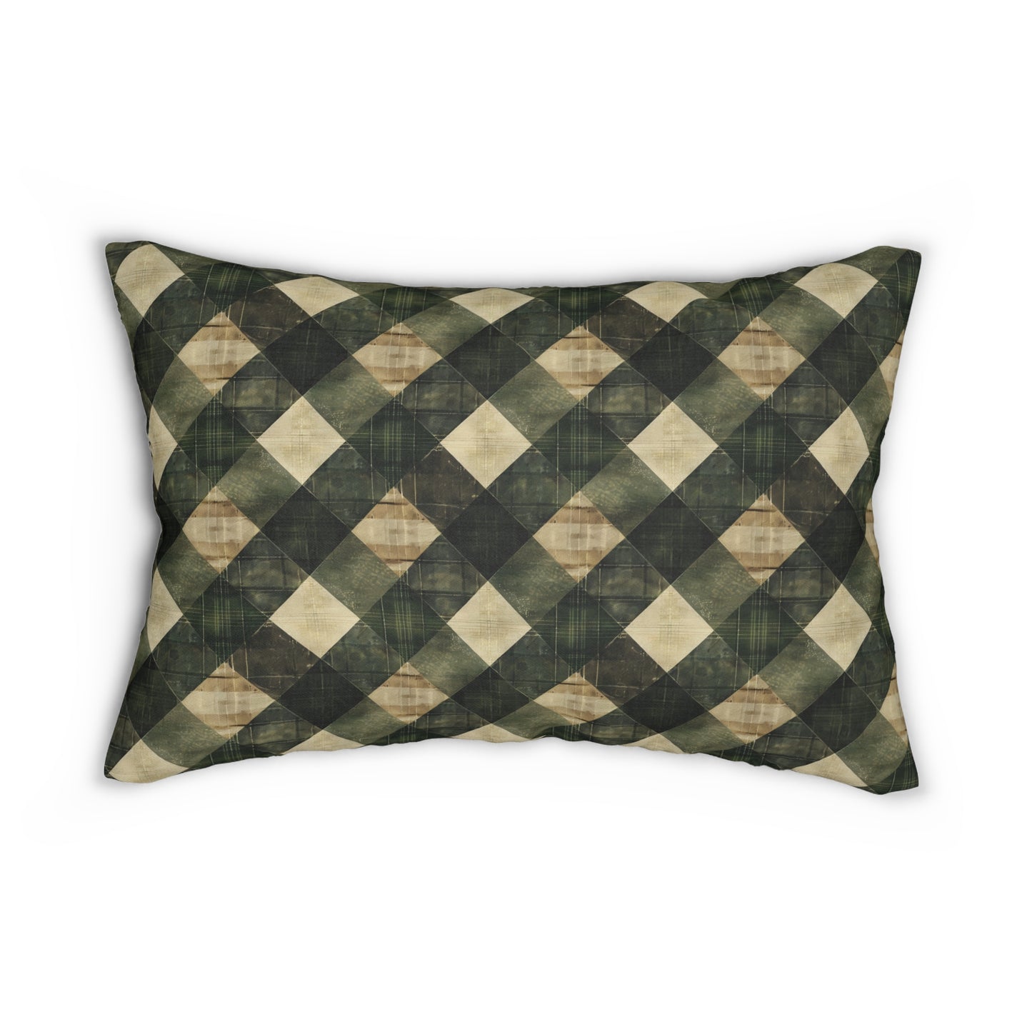 Spun Polyester Lumbar Pillow