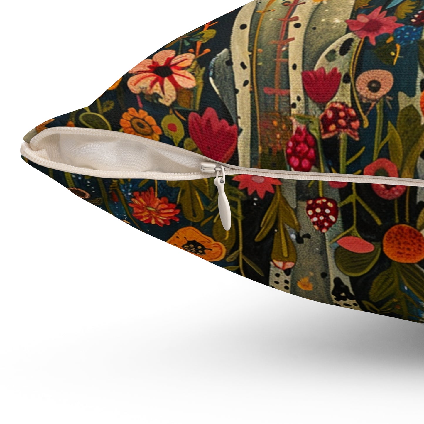 Spun Polyester Square Pillow