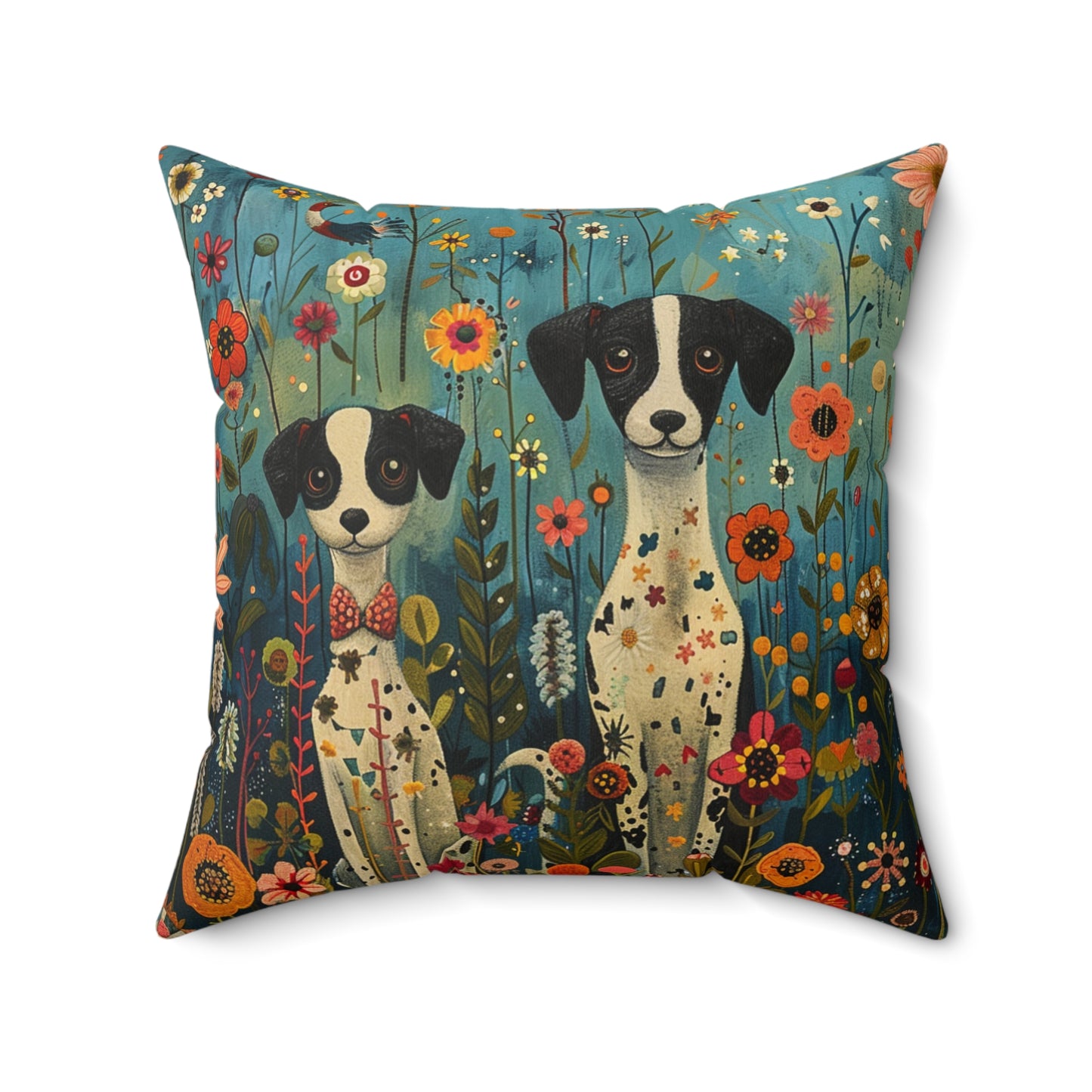 Spun Polyester Square Pillow