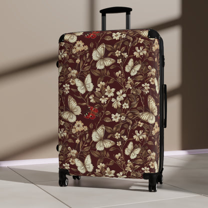 Butterfly Tapestry Designer Suitcase