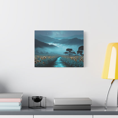 Field of Sunflowers - Print on Canvas