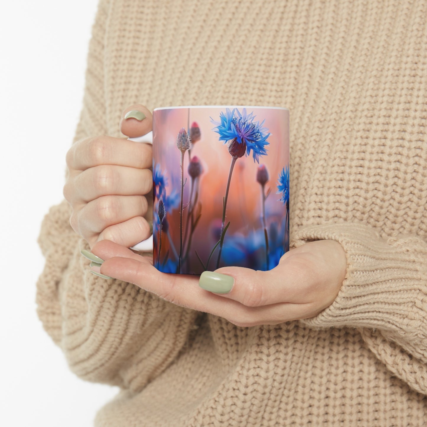Cornflowers - Ceramic Mug, 11oz