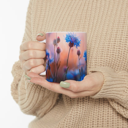 Cornflowers - Ceramic Mug, 11oz