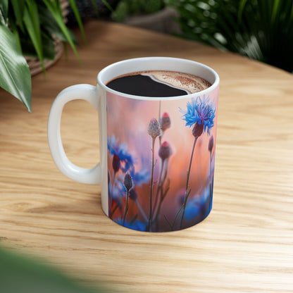Cornflowers - Ceramic Mug, 11oz