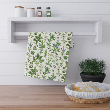 Cooking with Herbs - Kitchen Towel