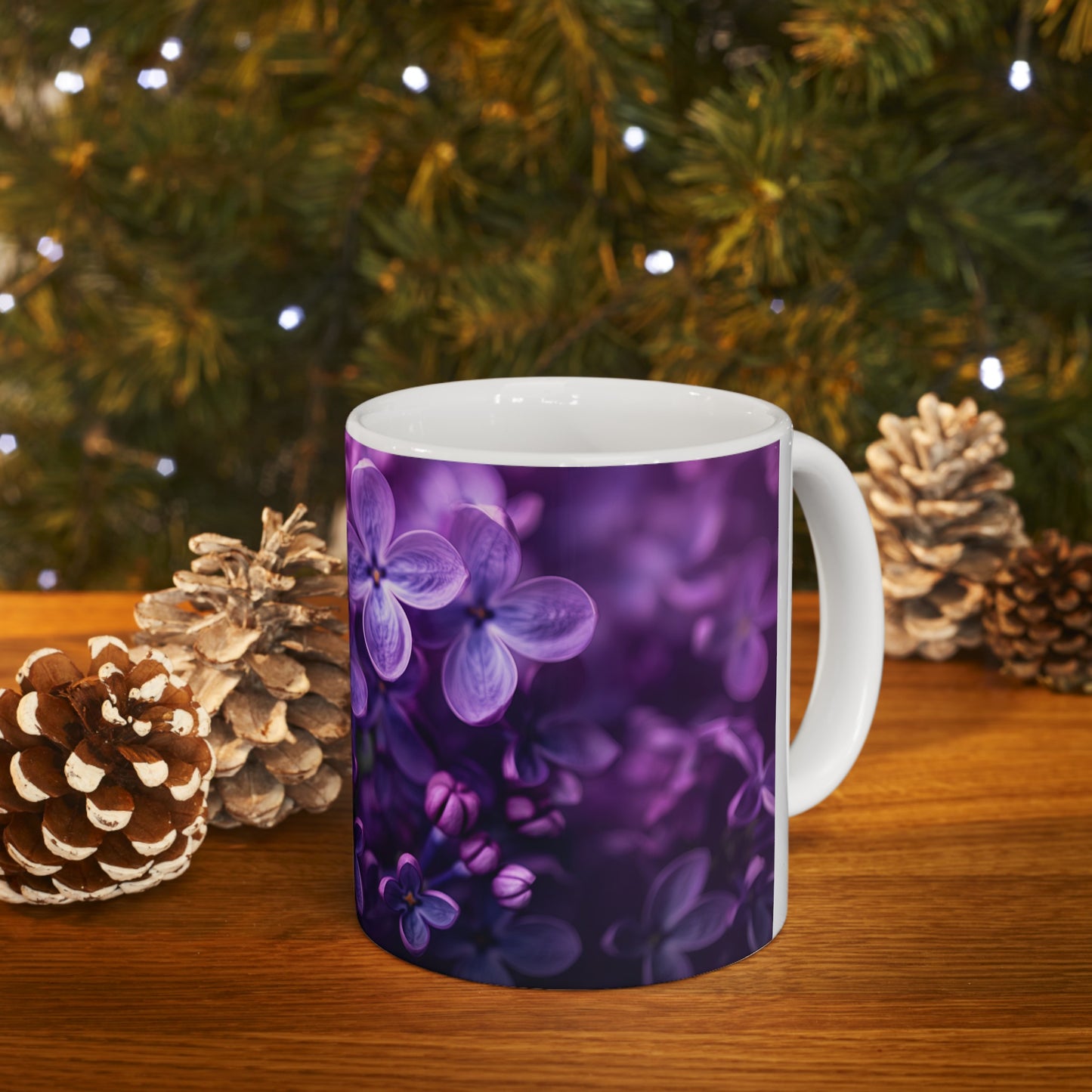 Glorious Lilac - Ceramic Mug, 11oz
