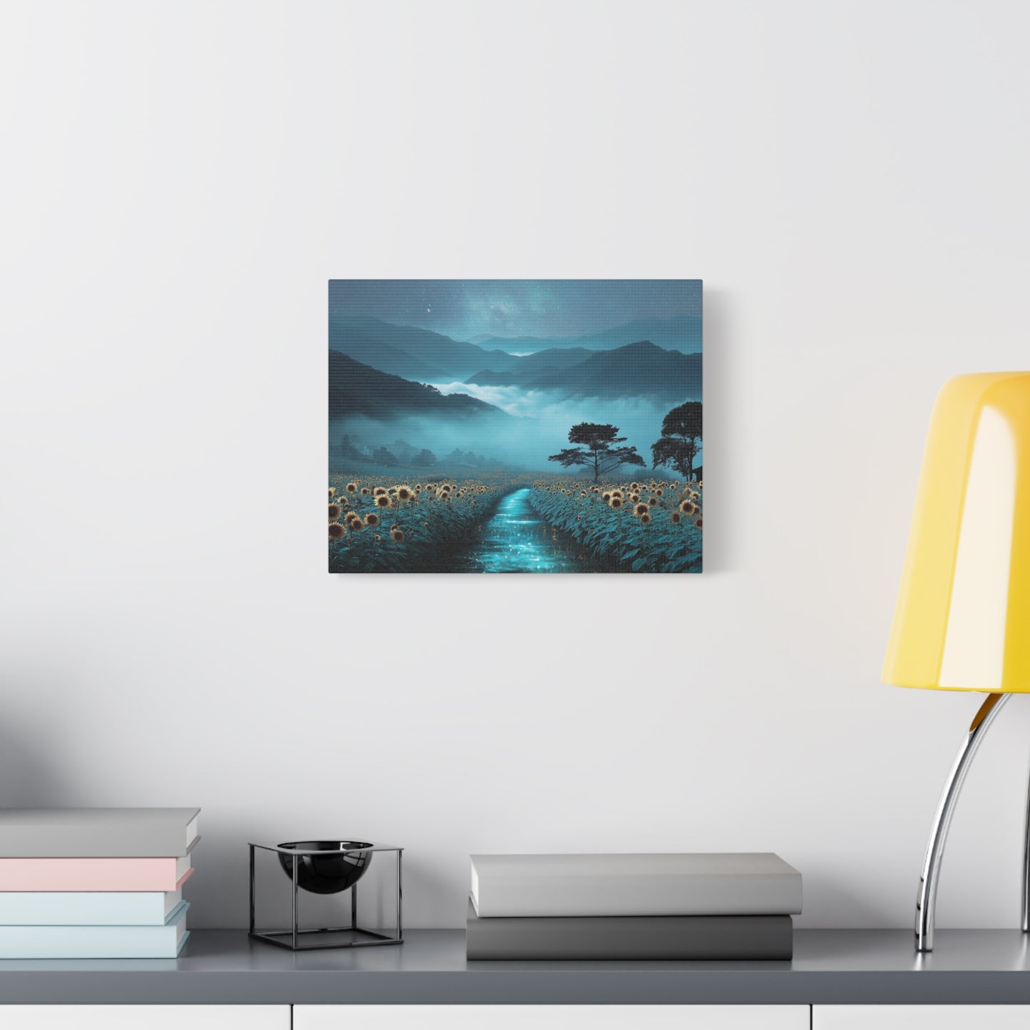 Field of Sunflowers - Print on Canvas