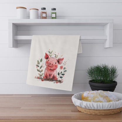 Cute Piglet - Kitchen Towel