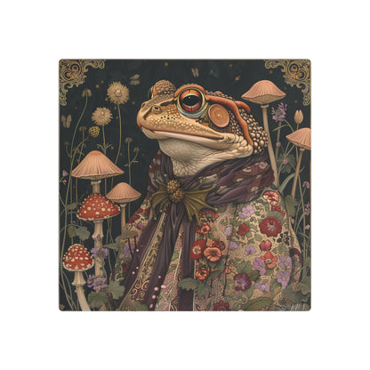 Morris-Inspired Majestic Frog Metal Print