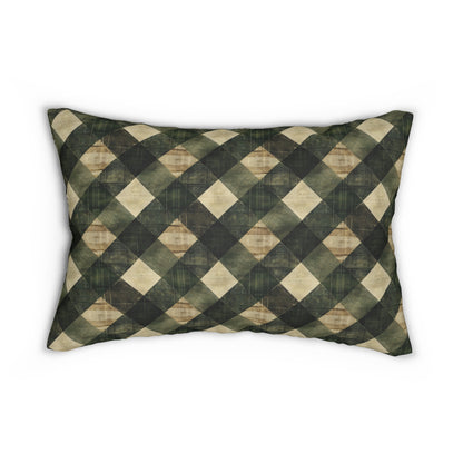 Spun Polyester Lumbar Pillow