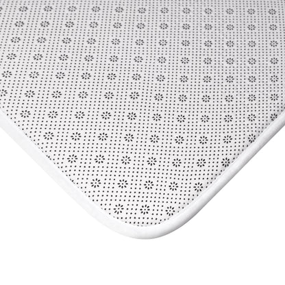 Black and White Art Deco Bathmat
